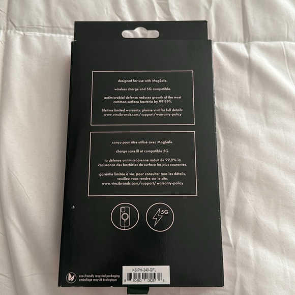 Kate Spade New York Defensive Hardshell for iPhone 14 Plus - Gold Floral - Picture 4 of 4